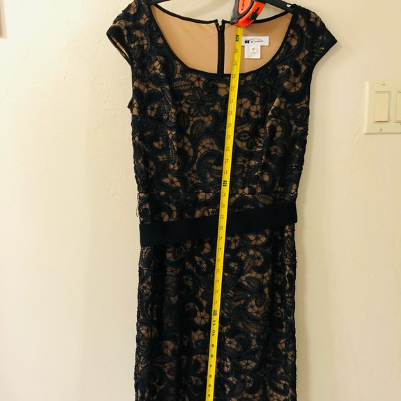 Holiday Dress! Tadashi Black Lace Dress - Picture 5 of 6